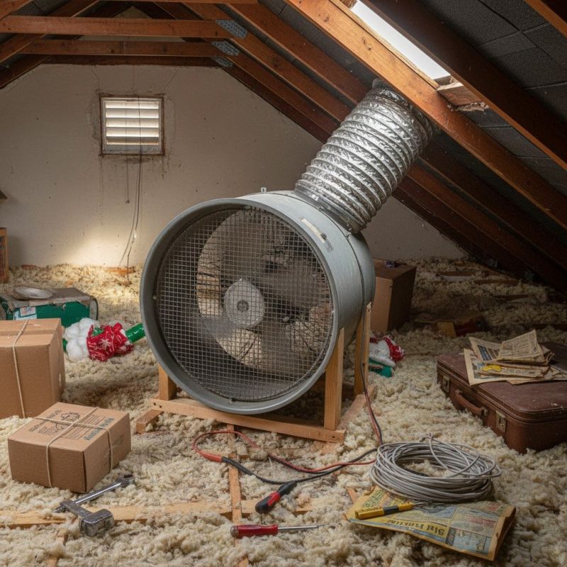 Attic Fan Servicing